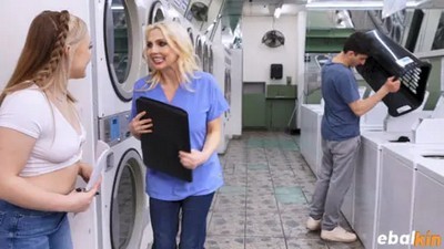 Втроем, Групповой, ЖМЖ, Зрелые, Качество HD, Мамочки, Молодые-Юные, Новинки 2023, Сюжет, Christie Stevens, Eva Nyx, Milfty, MYLF, Зрелые с молодыми, На стиральной машине,