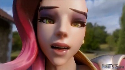 Игры, Мультики 3д, Овервотч, Мультики, Сомбра,