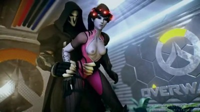 Игры, Мультики 3д, Овервотч, Мультики, Вдова,