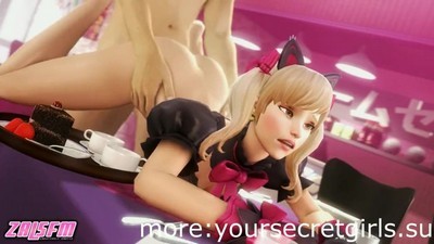 Игры, Мультики 3д, Овервотч, Мультики, D.va,