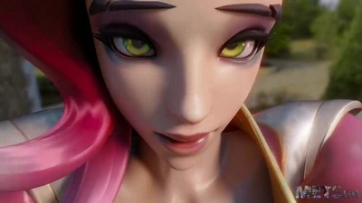 Игры, Мультики 3д, Овервотч, Мультики, Сомбра,